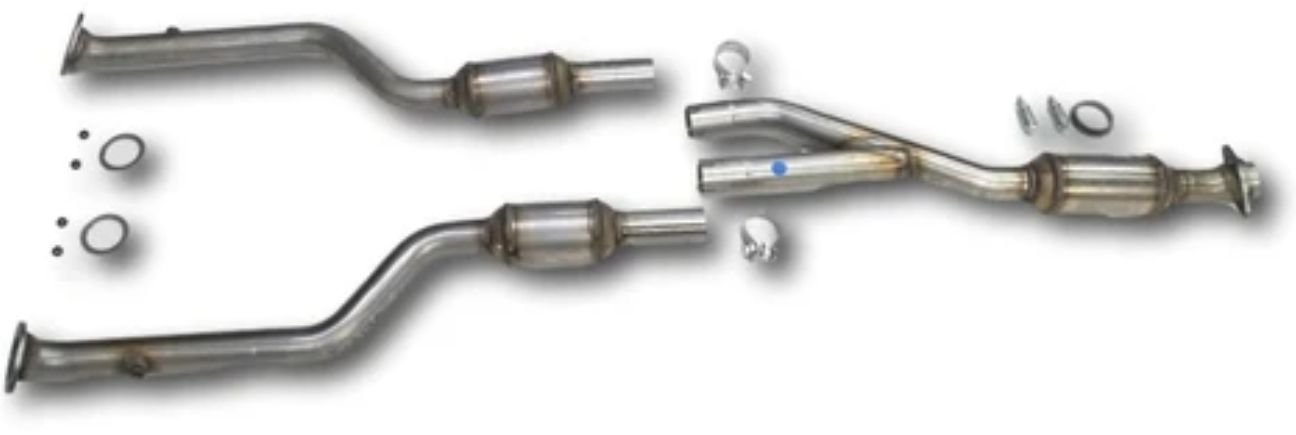 Lexus IS250 Underbody Catalytic Converter 2.5L 6 cylinder 2006 2007