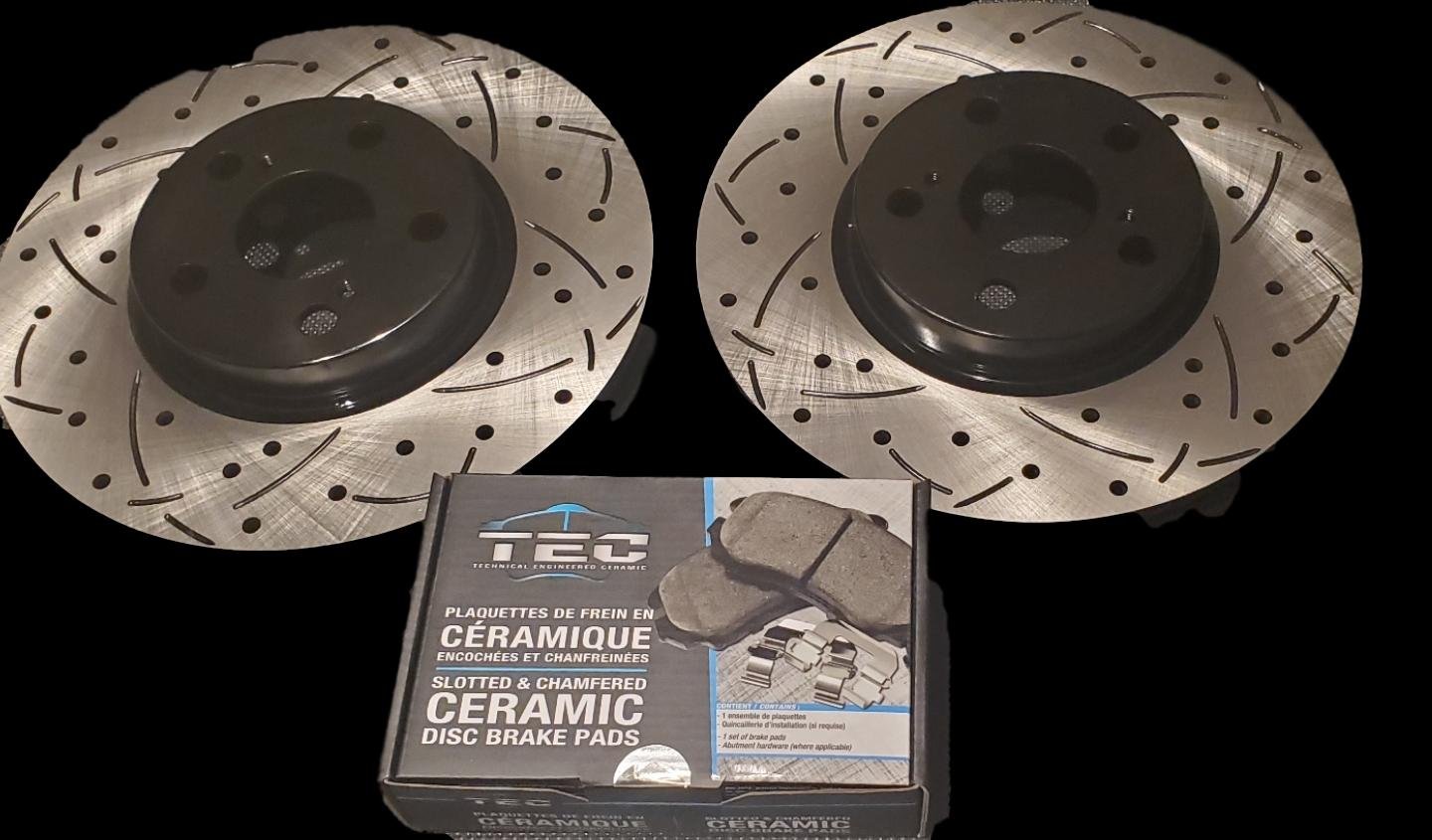 Mercedes Benz E350 4matic Sedan Brake Kit Front Only Performance Cross