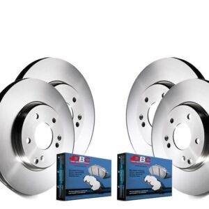 Acura Rdx 2.3L Awd Brake Kit Package Kit Front and Rear Rotors and Brake Pad Set 2007 2008 2009 2010 2011 2012