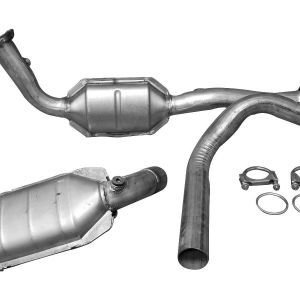 Hummer H2 6.0L V8 Left Side Bank 1 and Right Bank 2 Catalytic Converter 2003 2004 2005 2006